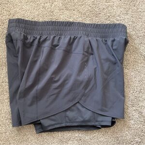 NWT Avia Women's Core Running Shorts Gray XL
